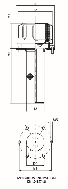 FILTREC FT8F03BS1010 Luftfilter Einfüll und Belüftung