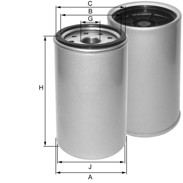 ZP3382F Kraftstofffilter SpinOn