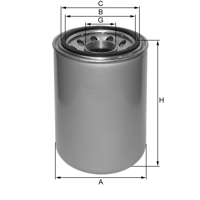 ZP3017 Ölfilter SpinOn