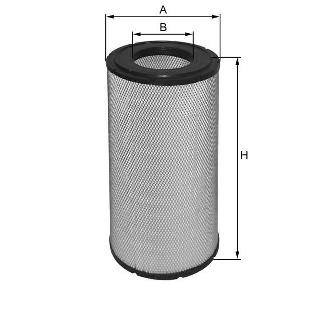 HP2564 Luftfilterelement