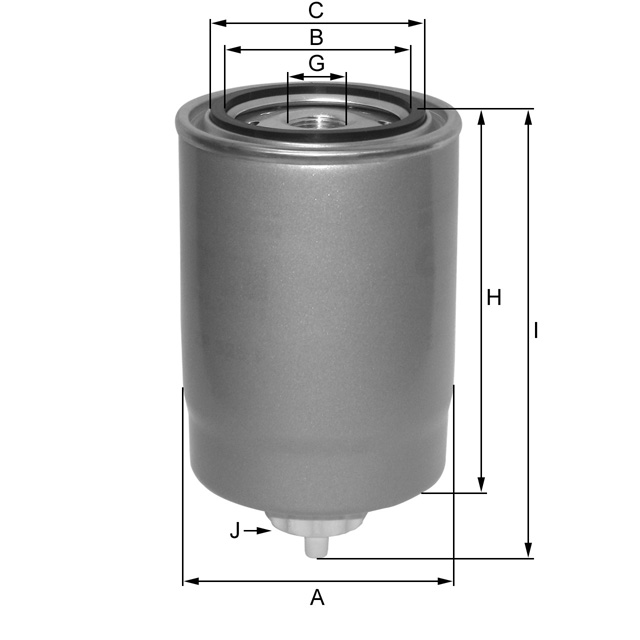 ZP3374FMB Kraftstoffwechselfilter