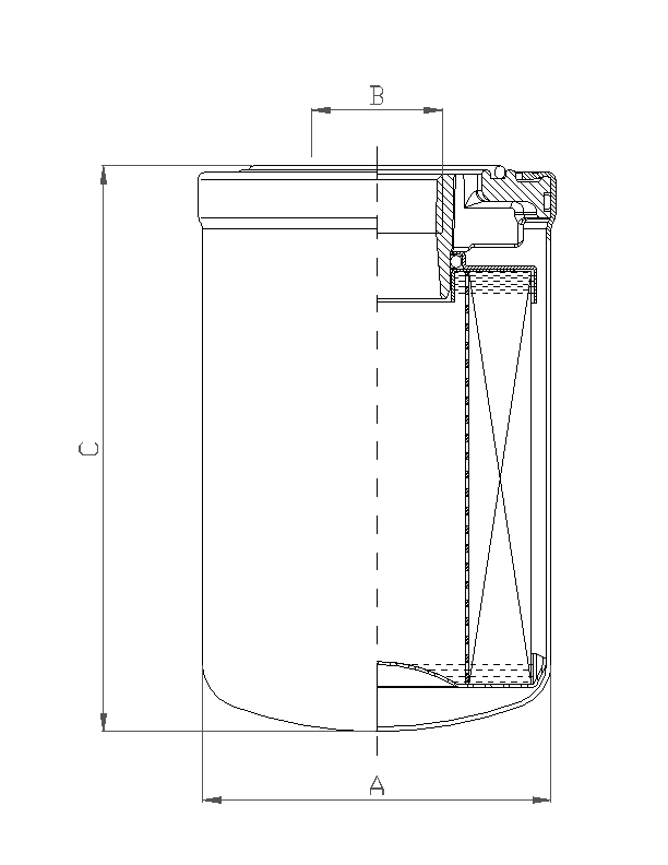 A411G25 Wechselfilter SpinOn HyCycle