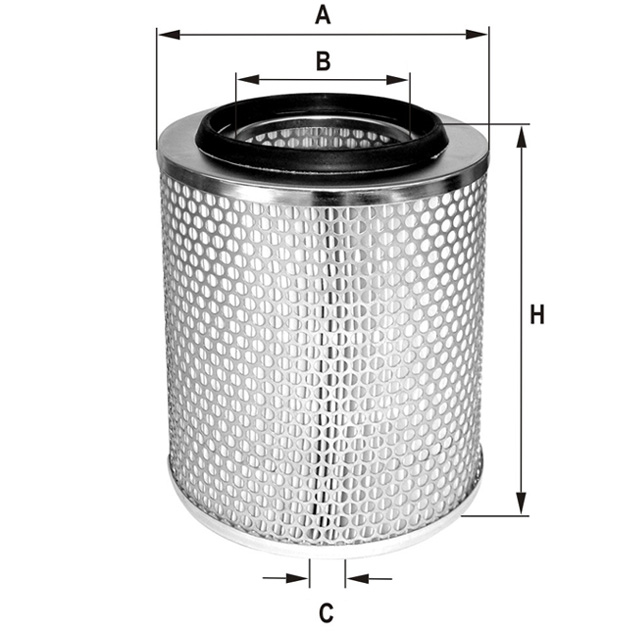 HP946 air filter element (secondary)