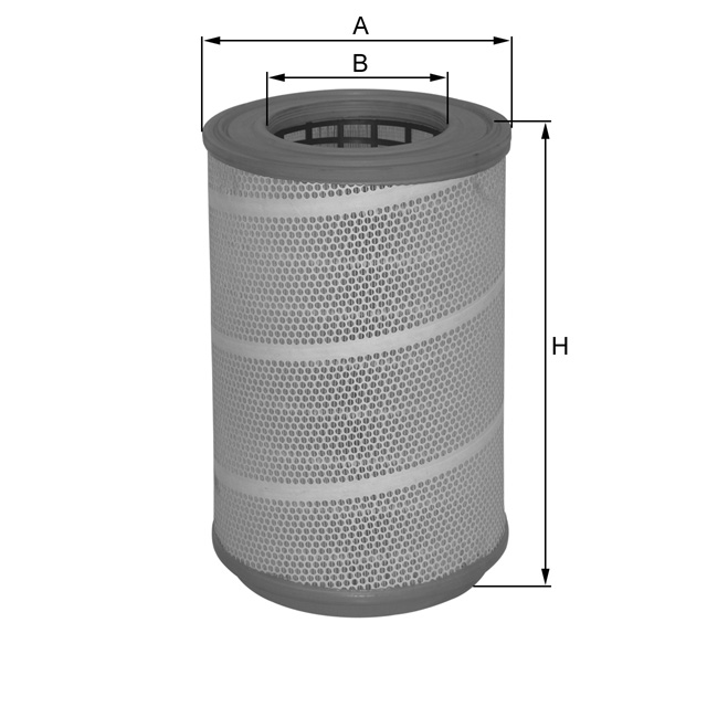 HP2626 air filter element