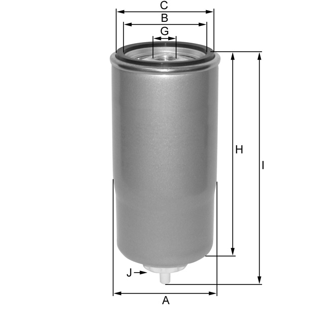 ZP3197FMB Kraftstofffilter SpinOn