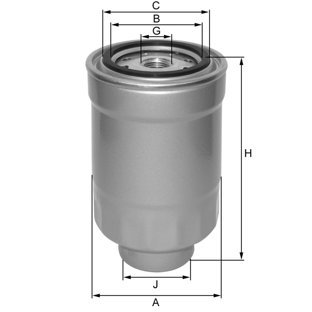 ZP3102FMB fuel filter spin-on