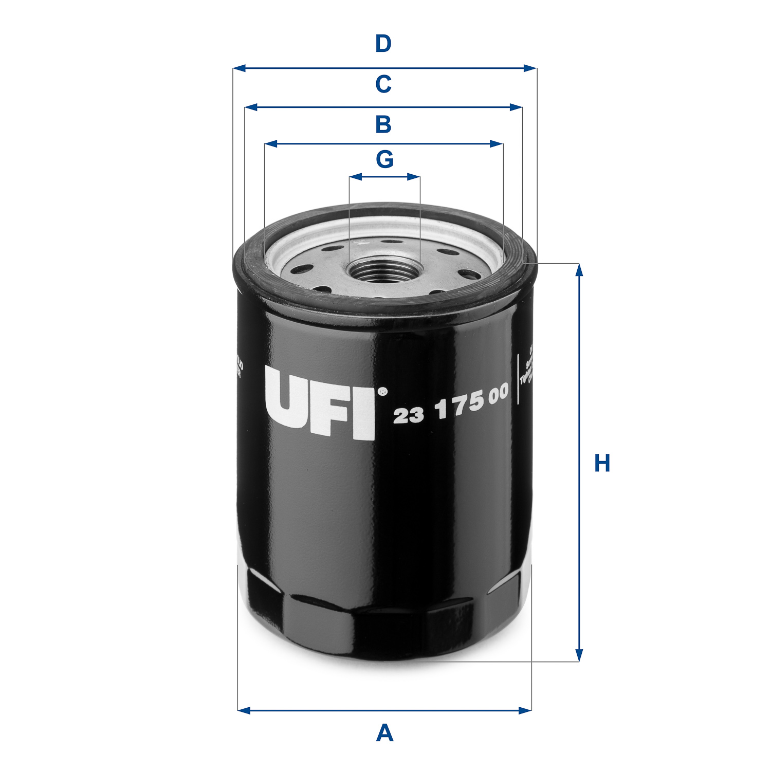 23.175.00 oil filter spin-on