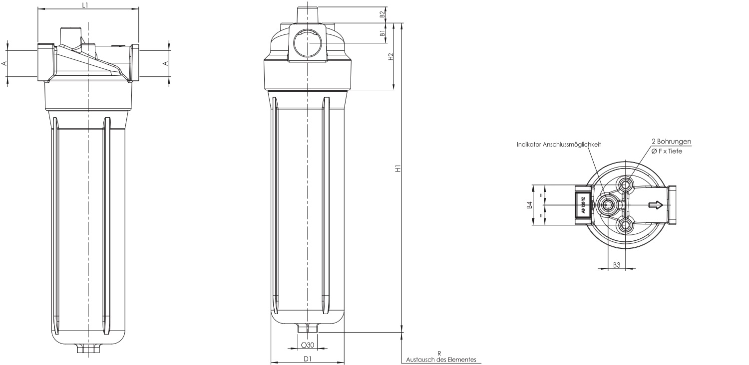 F040DMD0045E10BB6DWV02 Leitungsfilter (Druckfilter)