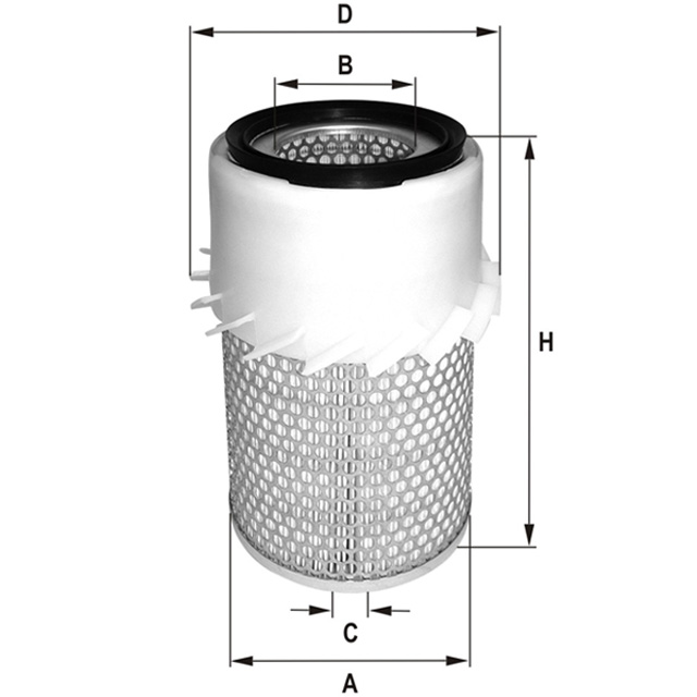 HP4532K air filter element