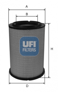 27.A25.00 air filter element