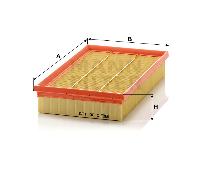 C 30 115 air filter element