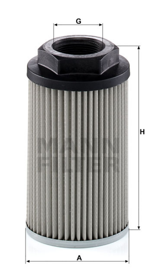 HD 10 002 hydraulic filter element