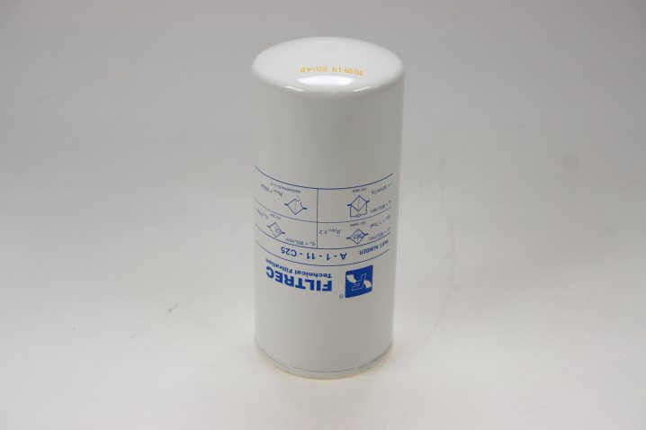 A111C25 oil filter (spin-on)