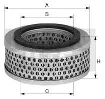 C 33 009 air filter element