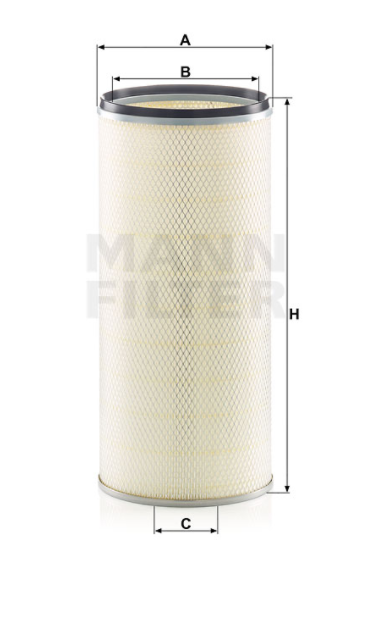 C 26 031 x air filter element (secondary)