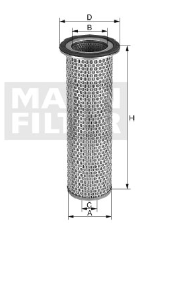 C 12 100 x Luftfilterelement (Sekundärelement)