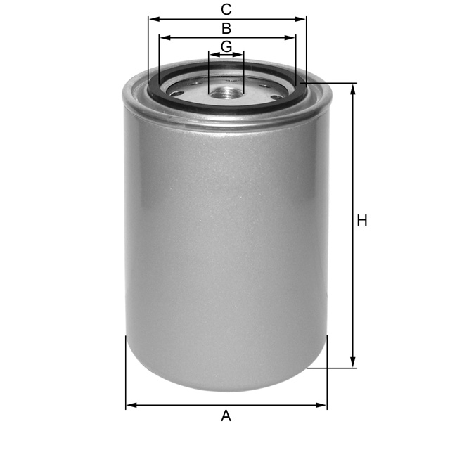 ZP545AS coolant filter spin-on