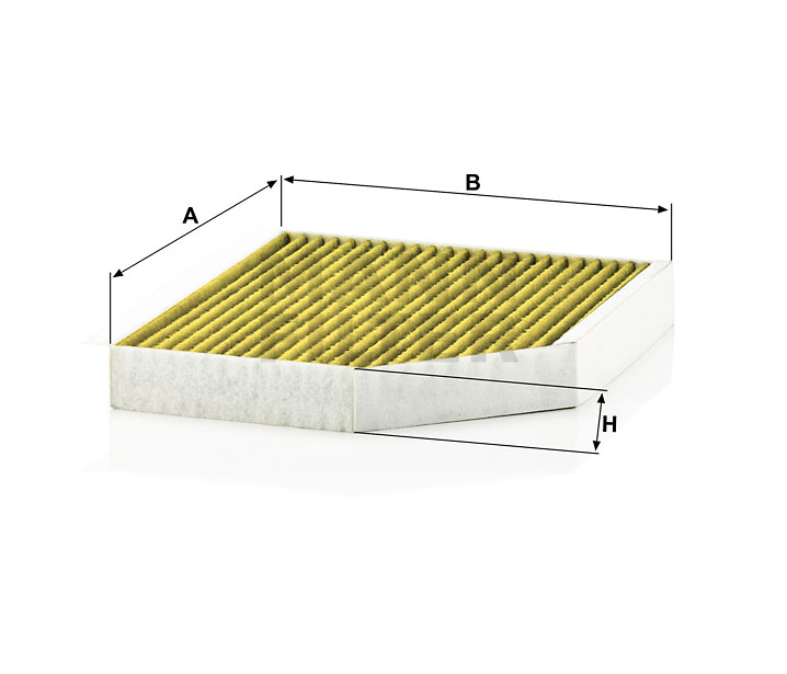 FP 2450 cabin air filter element (FreciousPlus)