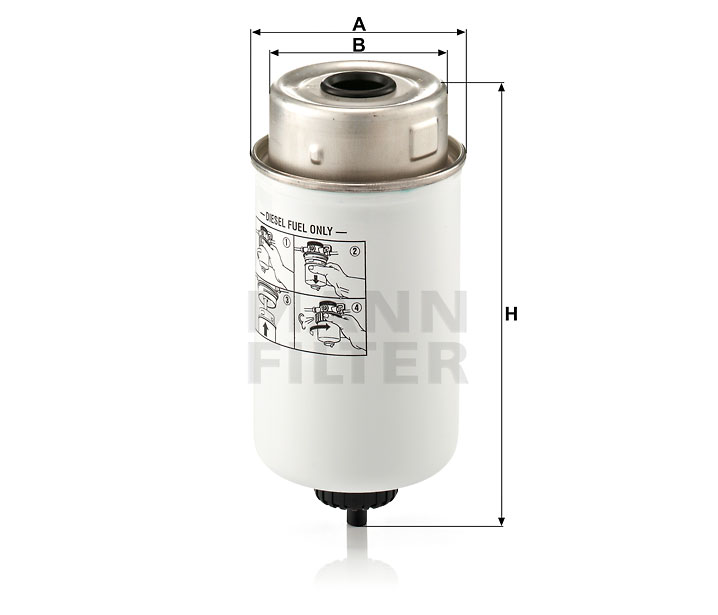 WK 8014 fuel filter