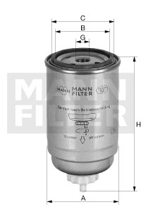 WK 724/4 fuel filter