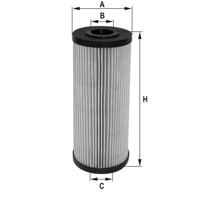 MLE1352 Ölfilterelement (metallfrei)