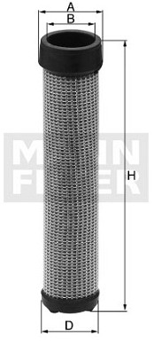 CF 1127 air filter (secondary)