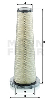 CF 21 002 air filter element (secondary)