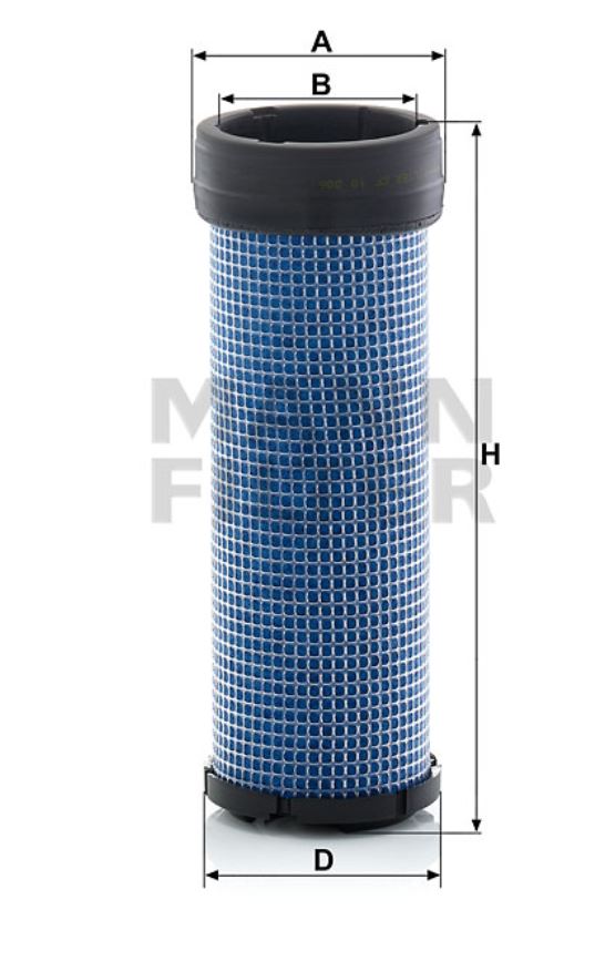 CF 10 006 air filter element (secondary)