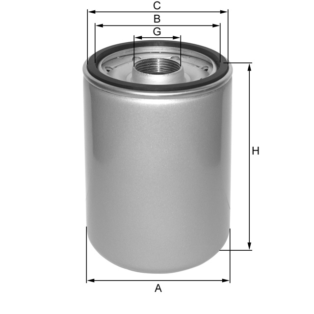 ZP50 Ölfilter SpinOn