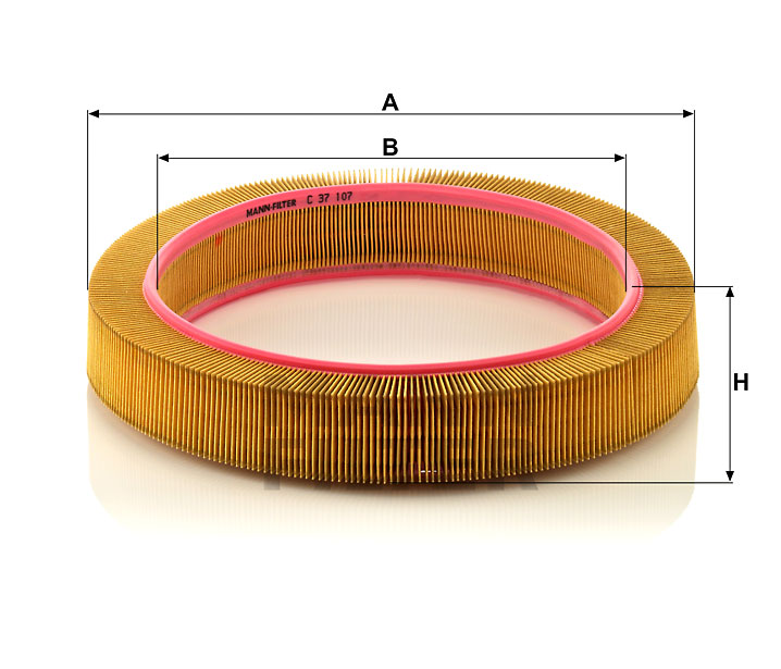 C 37 107 air filter element