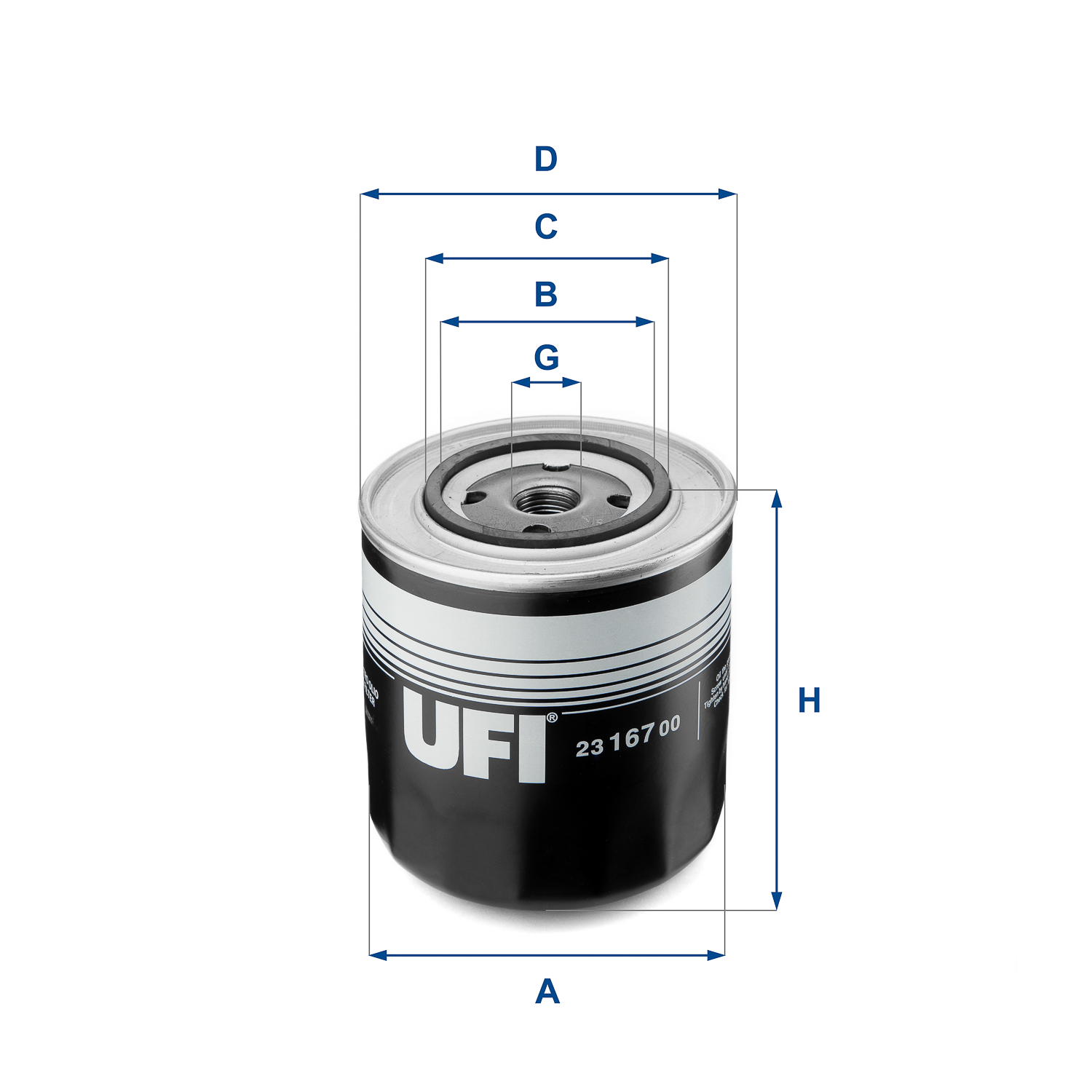 23.167.00 Ölfilter SpinOn