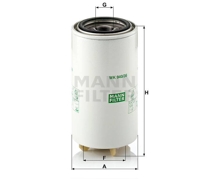 WK 940/36 x fuel filter