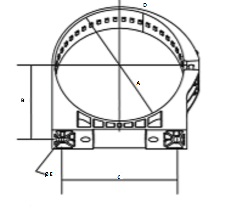 P780594 Halter für Luftfilter