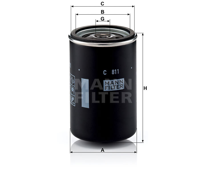 C 811 Luftfilter SpinOn