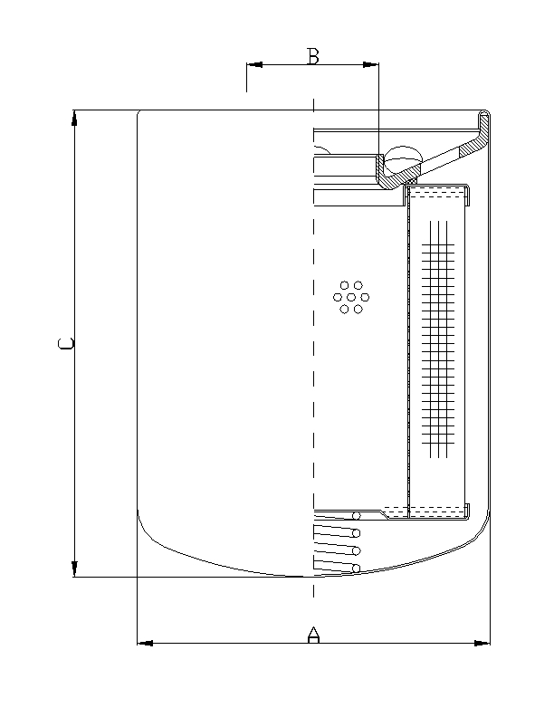 A150G06 Ölfilter SpinOn