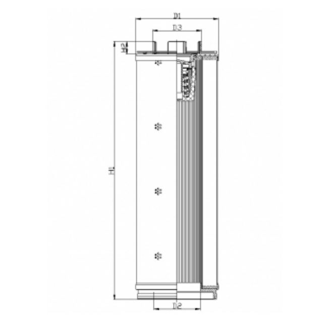 U564G25B3 Hydraulikfilterelement