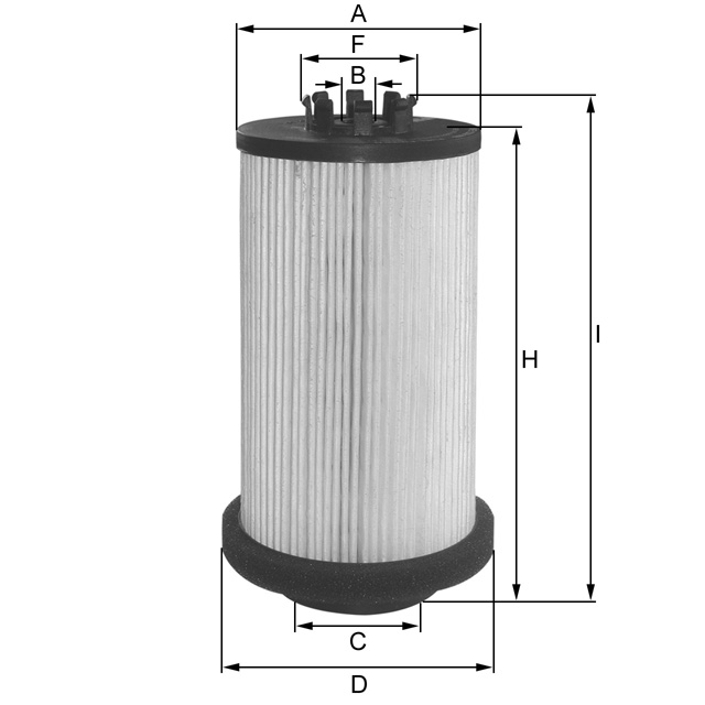 MFE1339MB Kraftstofffilterelement (metallfrei)