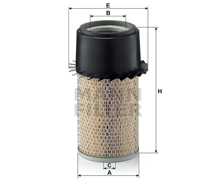 C 16 190/3 x air filter element