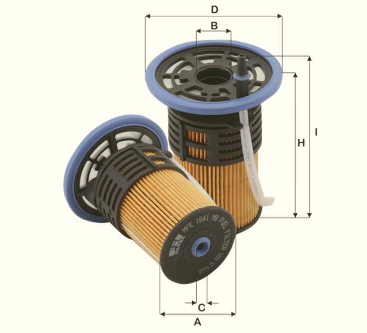 MFE1641MB fuel filter element