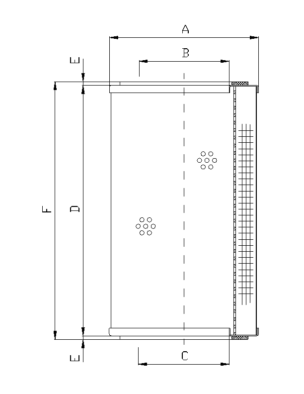 WP571 Hydraulikfilterelement