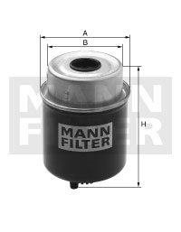 WK 8152 Kraftstofffilter SpinOn