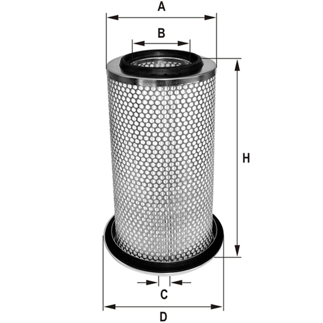 HP771 air filter element