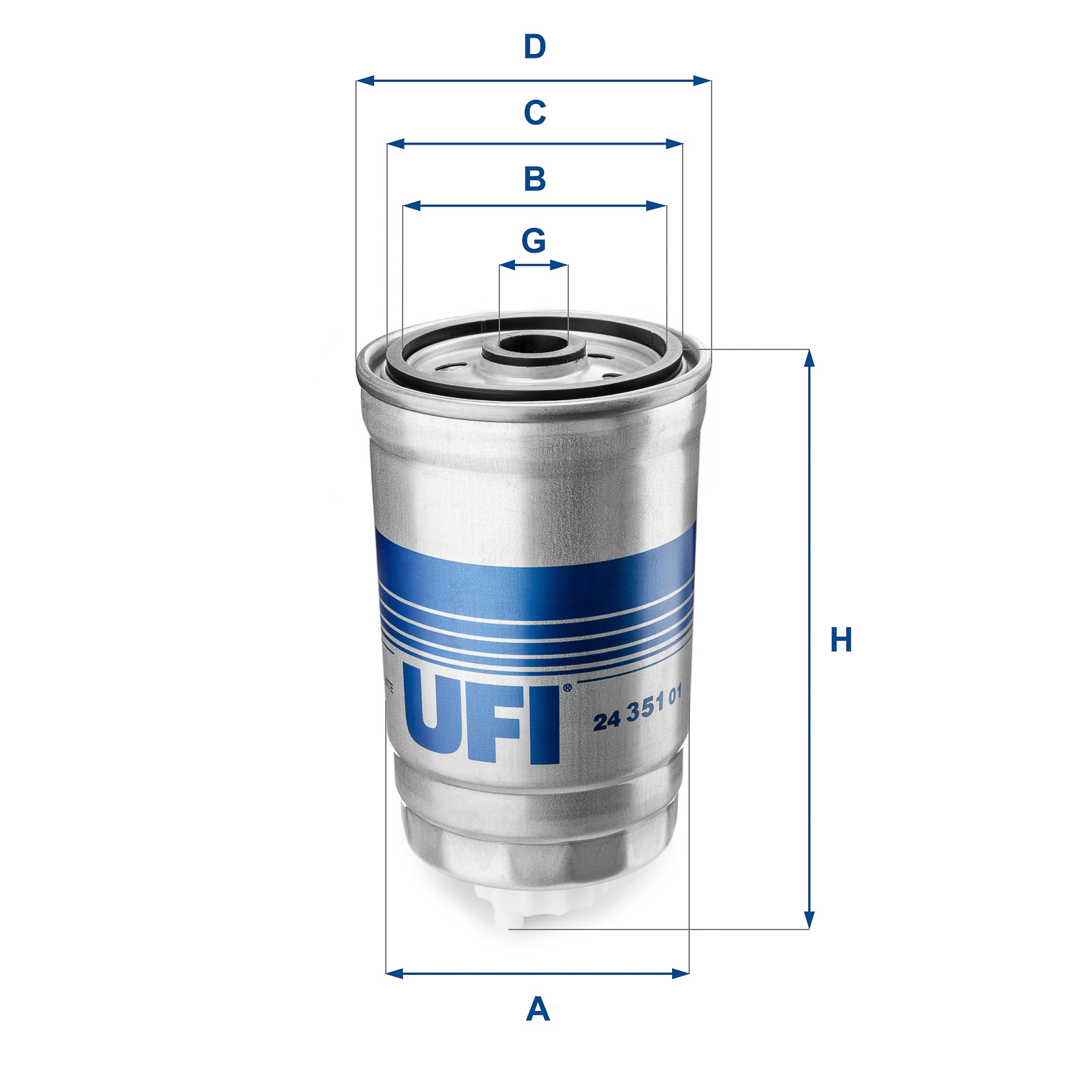 24.351.01 Kraftstofffilter SpinOn