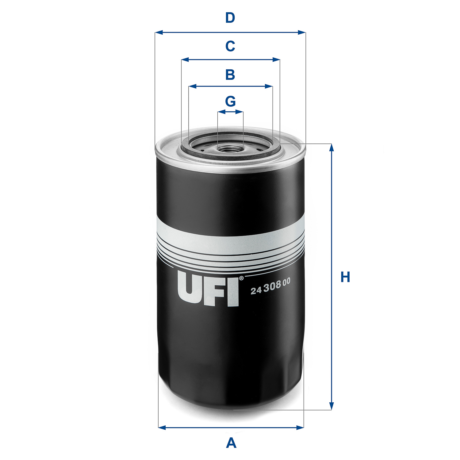 24.308.00 Kraftstofffilter SpinOn