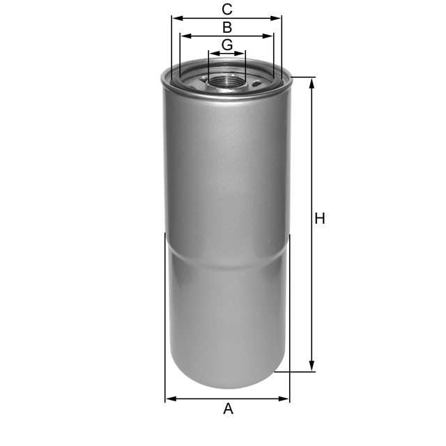 ZP3328FMB Kraftstofffilter SpinOn