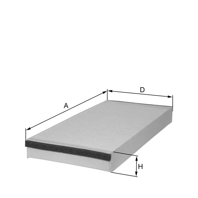 HC7081 Innenraumfilterelement