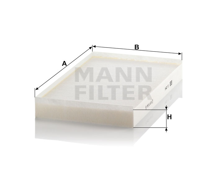 CU 3540 cabin air filter element