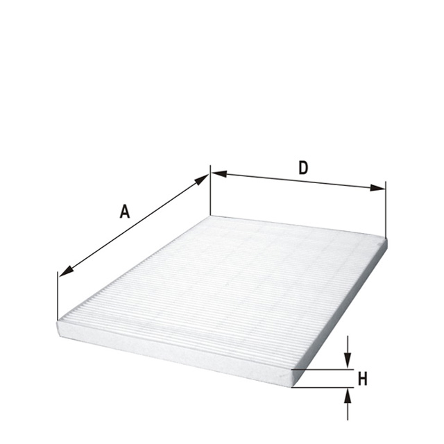 HCK7049 cabin air filter (activated carbon)