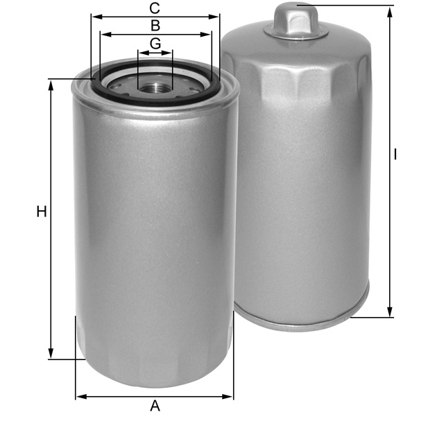 ZP3106 oil filter spin-on