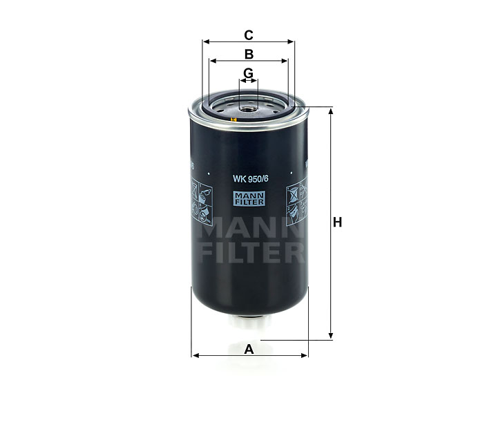 WK 950/6 fuel filter